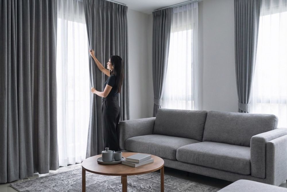 Kako uskladiti zavese sa bojom zidova i nameštajem?